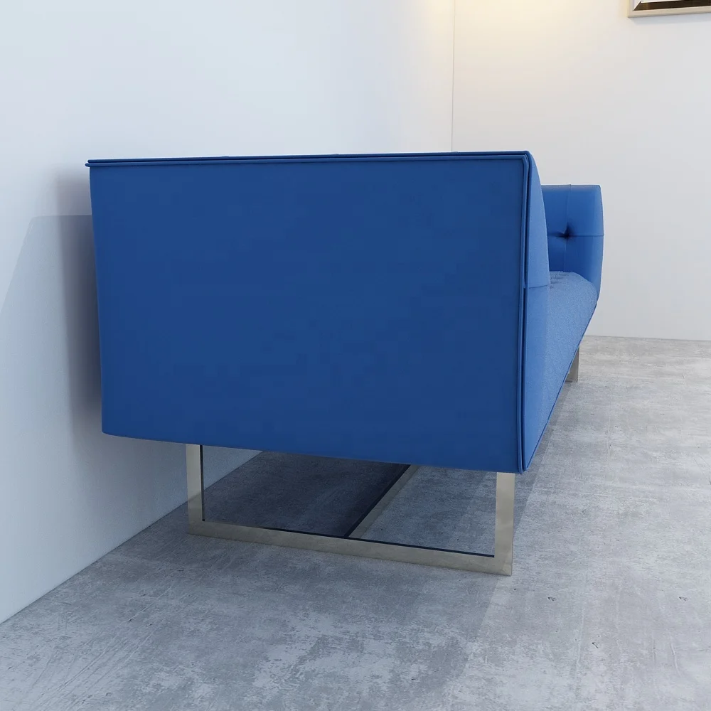 New Design Luxury blue velvet fabric Sofa Furniture living room sofa