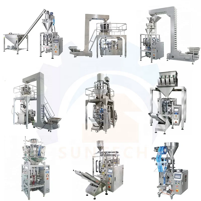 Automatic Fruit Mixed Salad Root Vegetable France Fries Sliced Mushrooms Carrot Leaves Fish Ball Filling Food Packing Machine