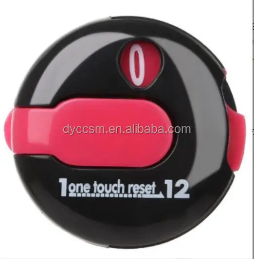 Wholesale Golf Score Counter Golf Stroke Clicker With One Touch Reset For Golf Course Scorekeeper Mitten Clip Pole Counter