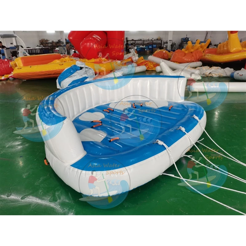 Сумасшедший надувной диван НЛО надувной НЛО буксируемый надувной плавающий диван для Гидроцикла