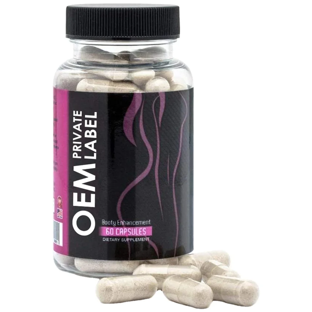 Buttock Enhancement Pills Hip Enlargement Maca Big Butt Pills Capsules Private Label Hip Lifting Herbal Supplement Buttock OEM