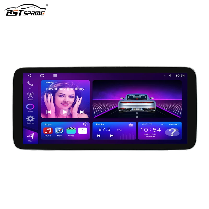 13.3 / 12.3 Inch 1Din Android Car Radio Auto Carplay GPS 4G DSP Car Media DVD Player Navigation