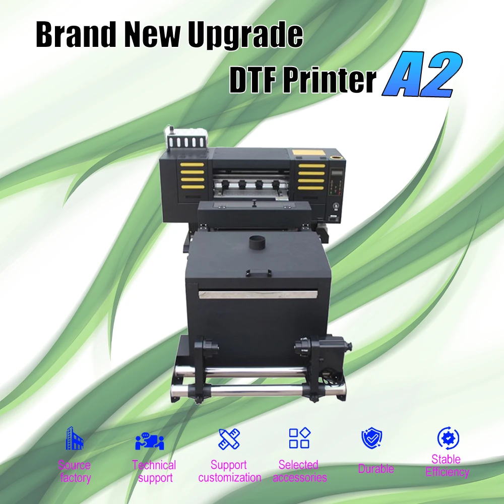 China Brand New XP600 A2 Print Dimension Digital Large Format Dtf Printer Automatic Portable Multifunctional Printer