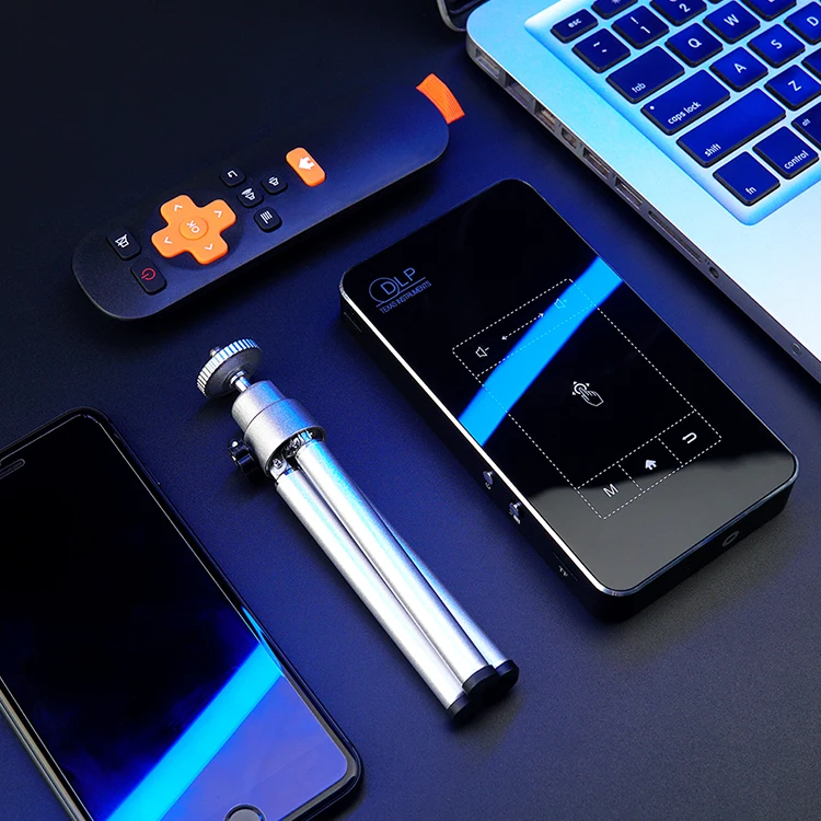 
High quality mini media Android projector 4k wallpaper projector online for business office 