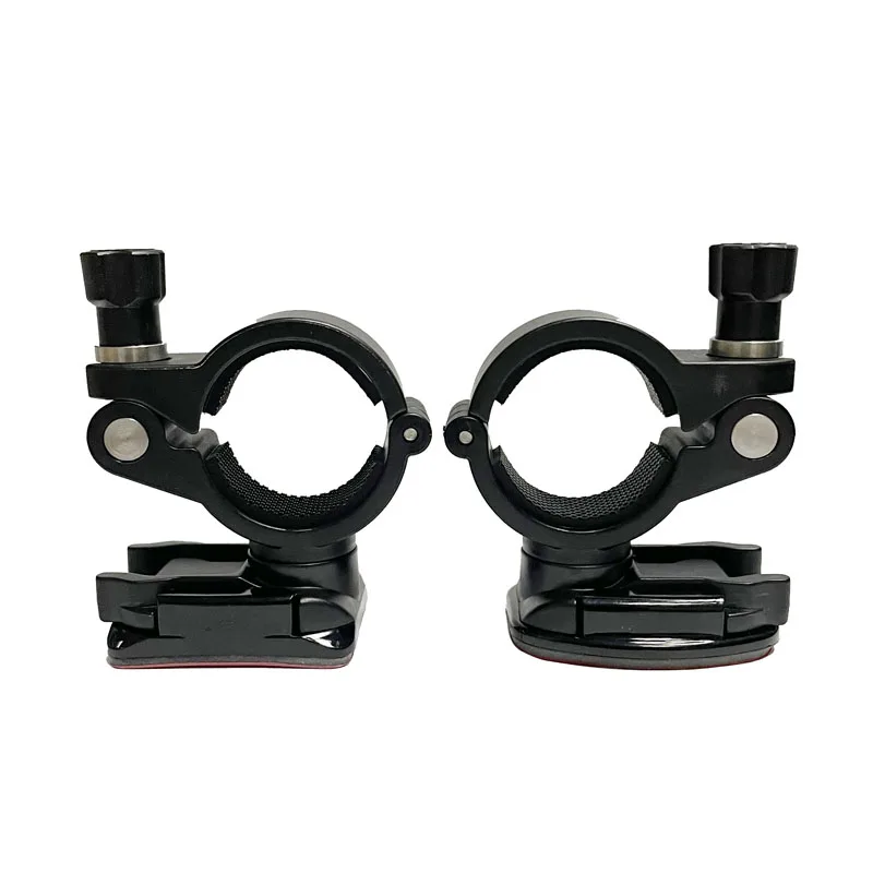 High quality adhesive polycarbonate flashlight holder with 360 degree rotation