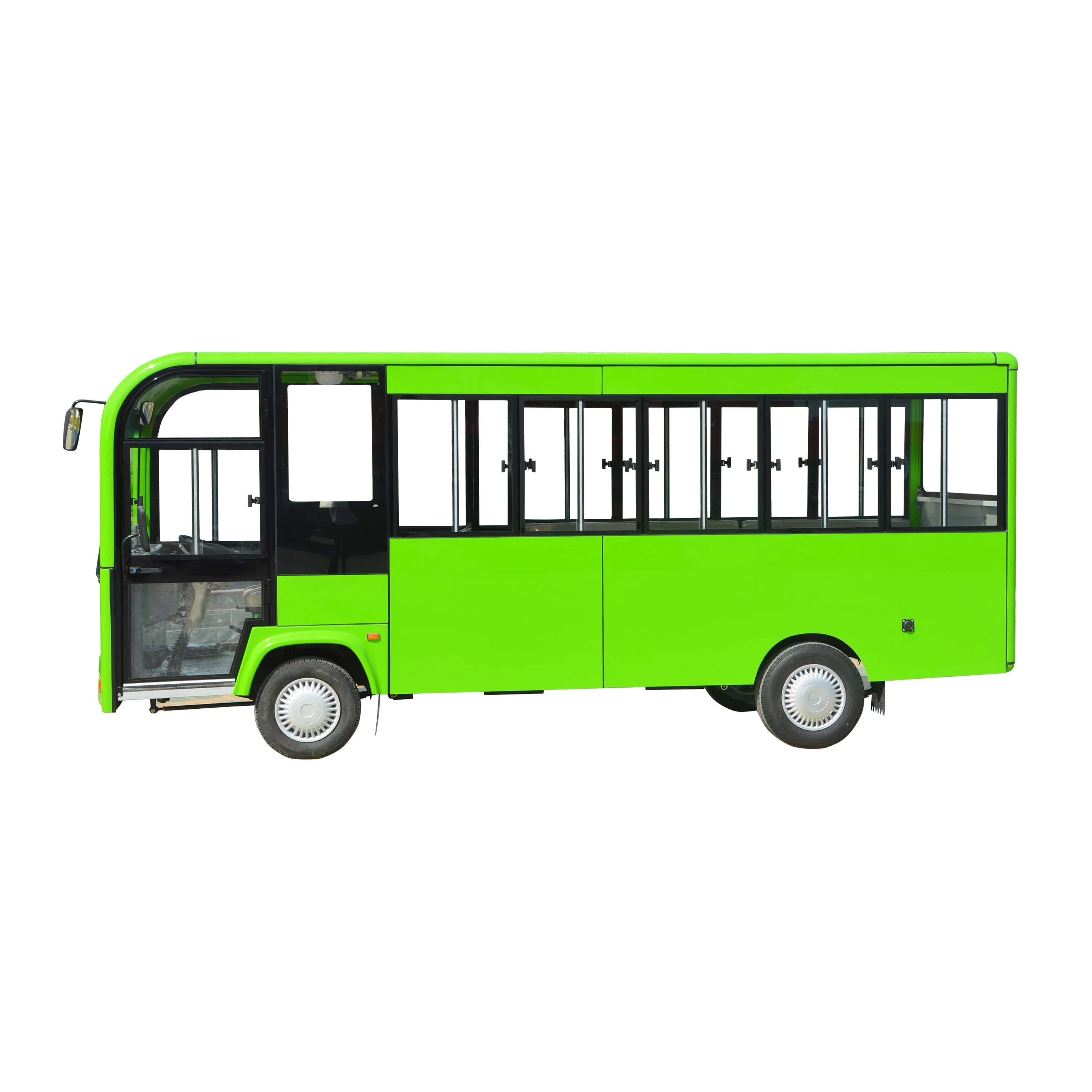 Низкоскоростная солнечная панель 22 сиденья шаттл автомобиль электрический экскурсионный автобус