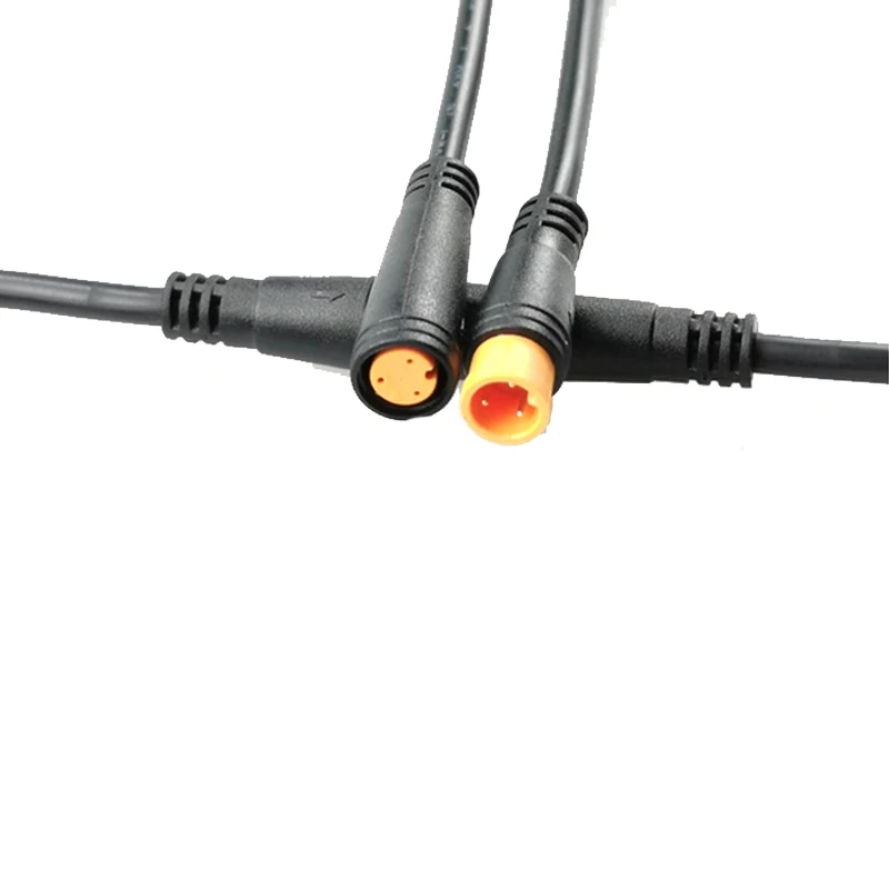 Ebike Parts Accessories E-Bike Male or Female Wire Harness 2 3 4 5 6 Pin M6 M8 IP65 Waterproof Connector