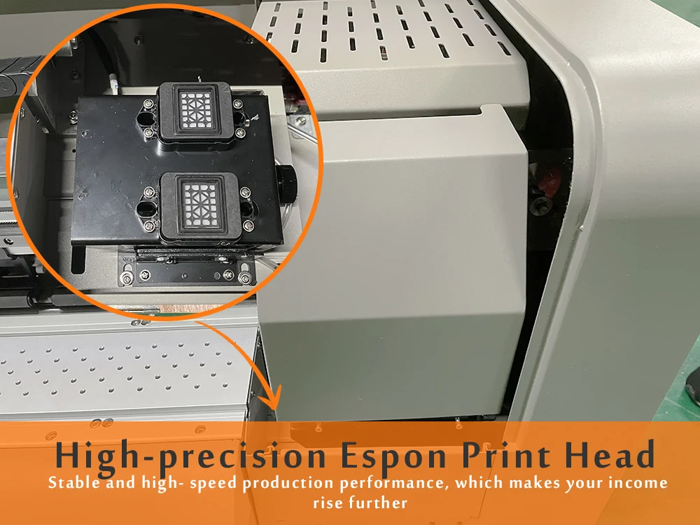 New Digital printing machine dtf printer a3 xp600 30 cm commercial dual head dtf printer and vertical shaker system for T shirt