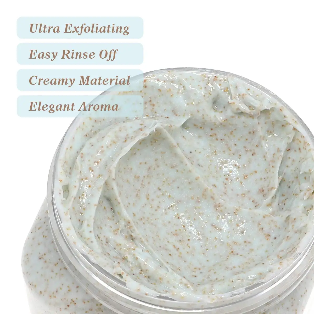 Sea Salt Body Scrub 500g Moisturizing Exfoliating Body Bath salt scrub Whitening Sea Salt Facial Body Scrub