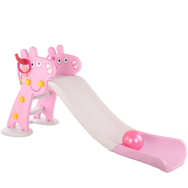 Chinese manufacturers sell toy slides for children with animals
