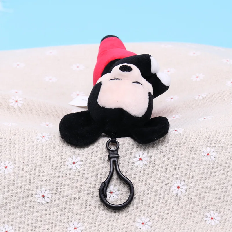 Allogogo Mouse Plush Keychain Toys Kawaii Anime Minnie Mouse Bags Pendant Stuffed Plush Dolls for Kids Birthday Gift
