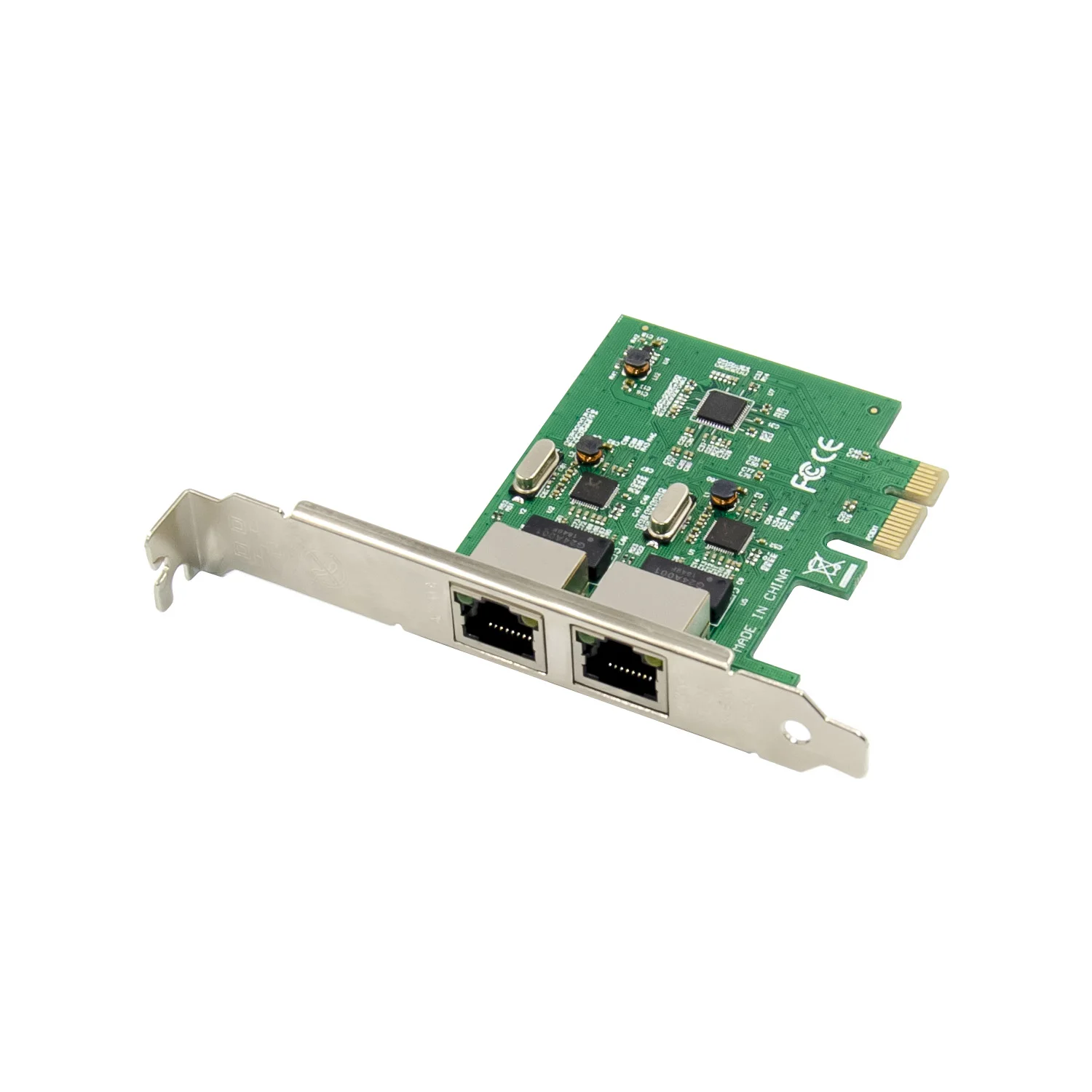 Wholesale China Supplier RTL 8111EFGH 1G 2 Port Rj45 PCI Express 1X Network Adapter Card