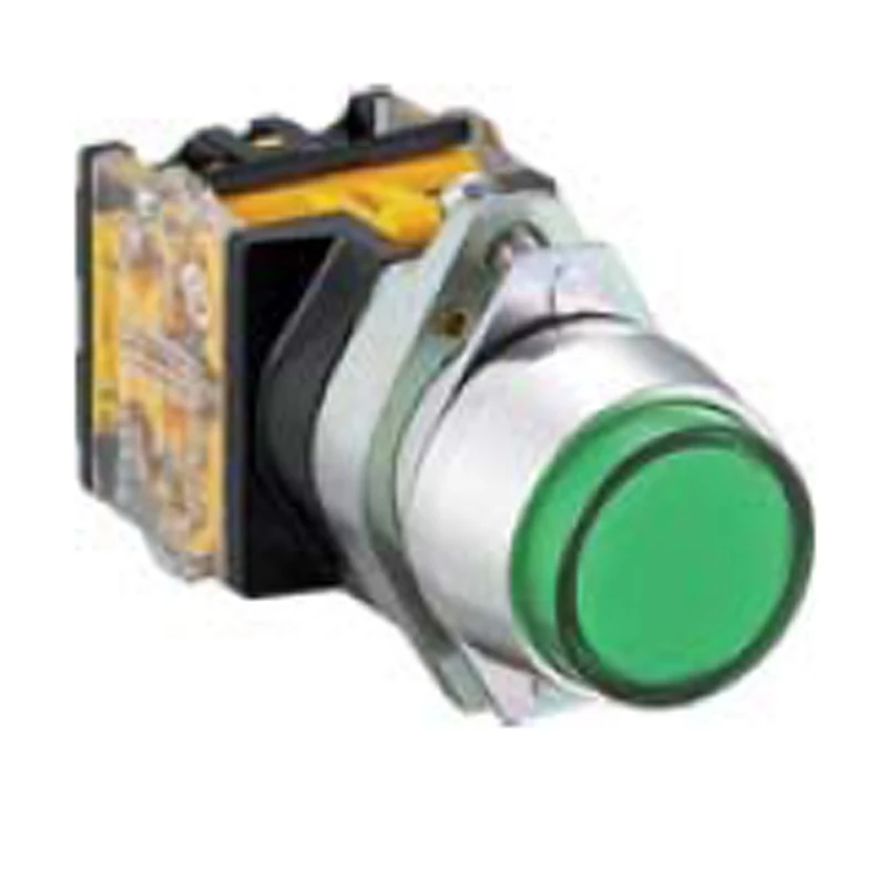 Saipwell/Saip AC DC Single Phase 12V 220VACAD56-16S  Red Yellow Blue Green Light Switch With Led Indicator