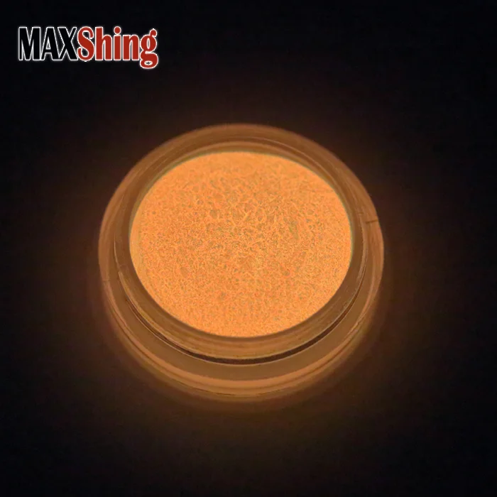 Wholesale Night Glowing Fluorescent Phosphor Pigment Luminous Yellow Green Blue Red Purple Glow In The Dark Pigment Powder