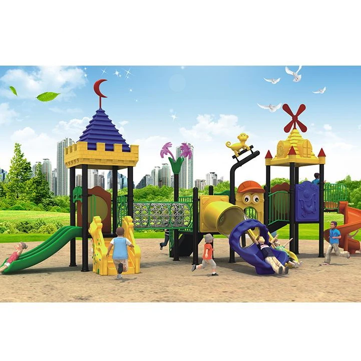 Custom Made Low Price Outdoor Children Park Playground Equipment Set