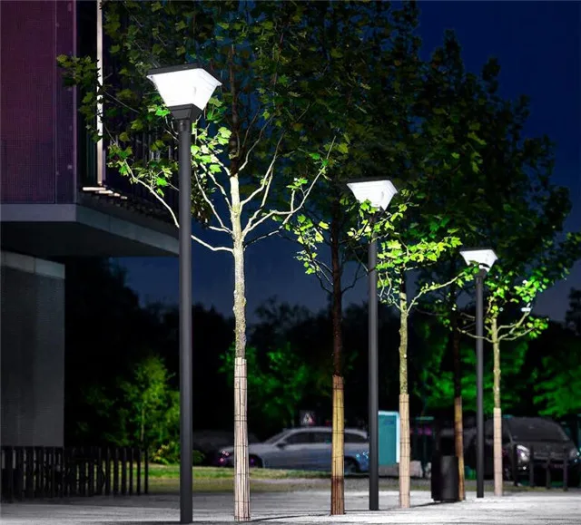 Modern Super Bright LED 20W Water Park Wireless Solar Courtyard Light MONO Panel Residential Landscape Forest Lighting