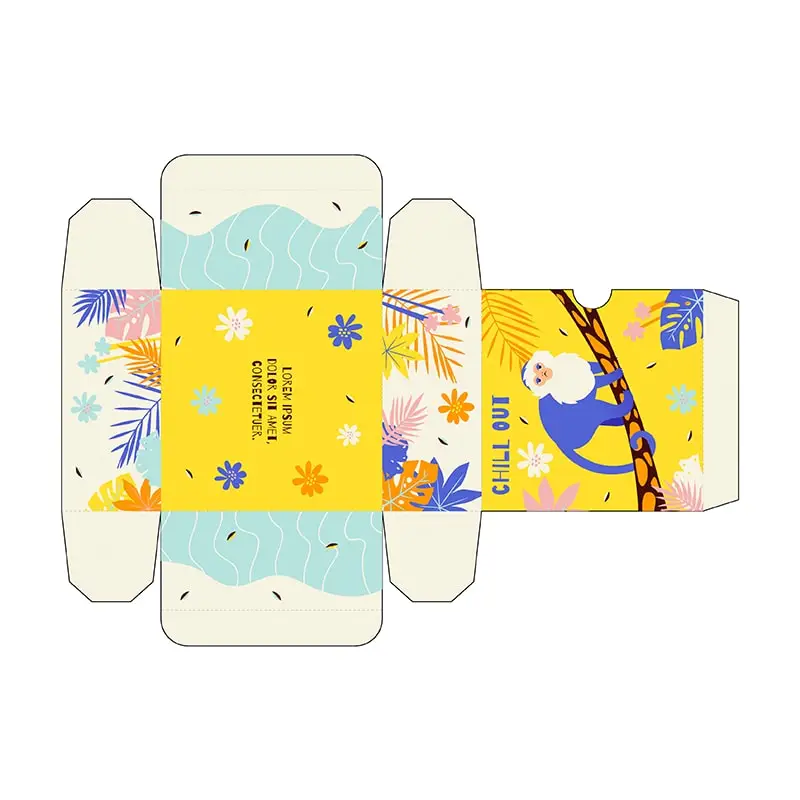 chocolate card box cake box cardboard gold foil Custom gift box Carton packaging