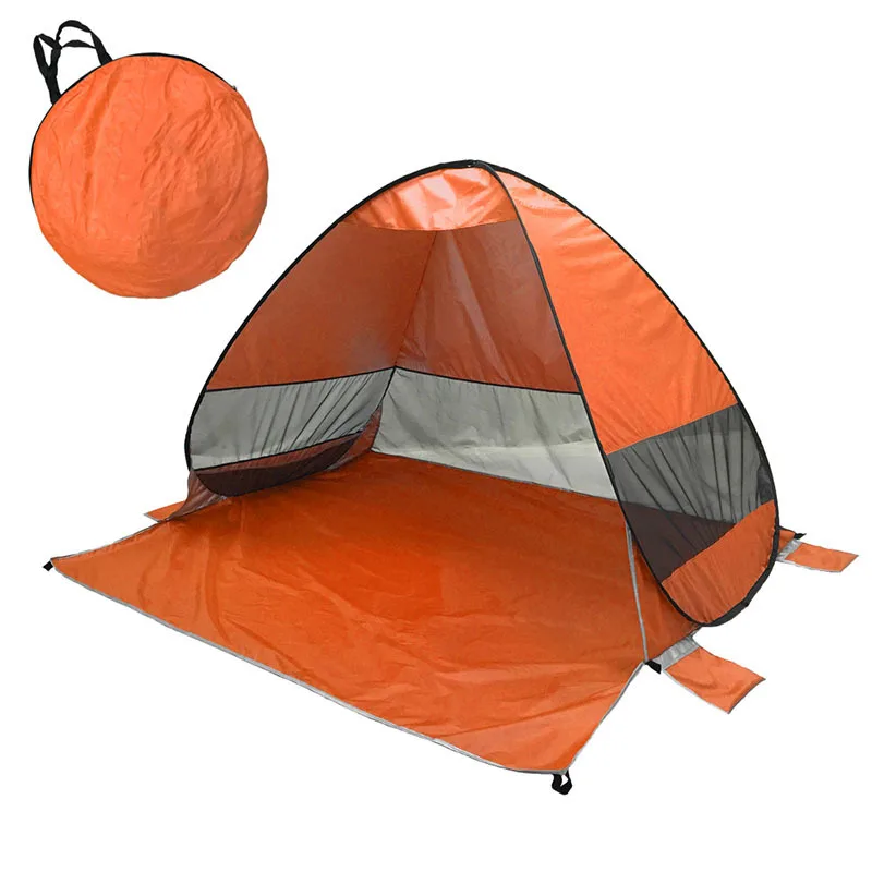 Automatic Portable Custom Foldable Outdoor Tent For Beach Stretch Beach Tent Pop Up