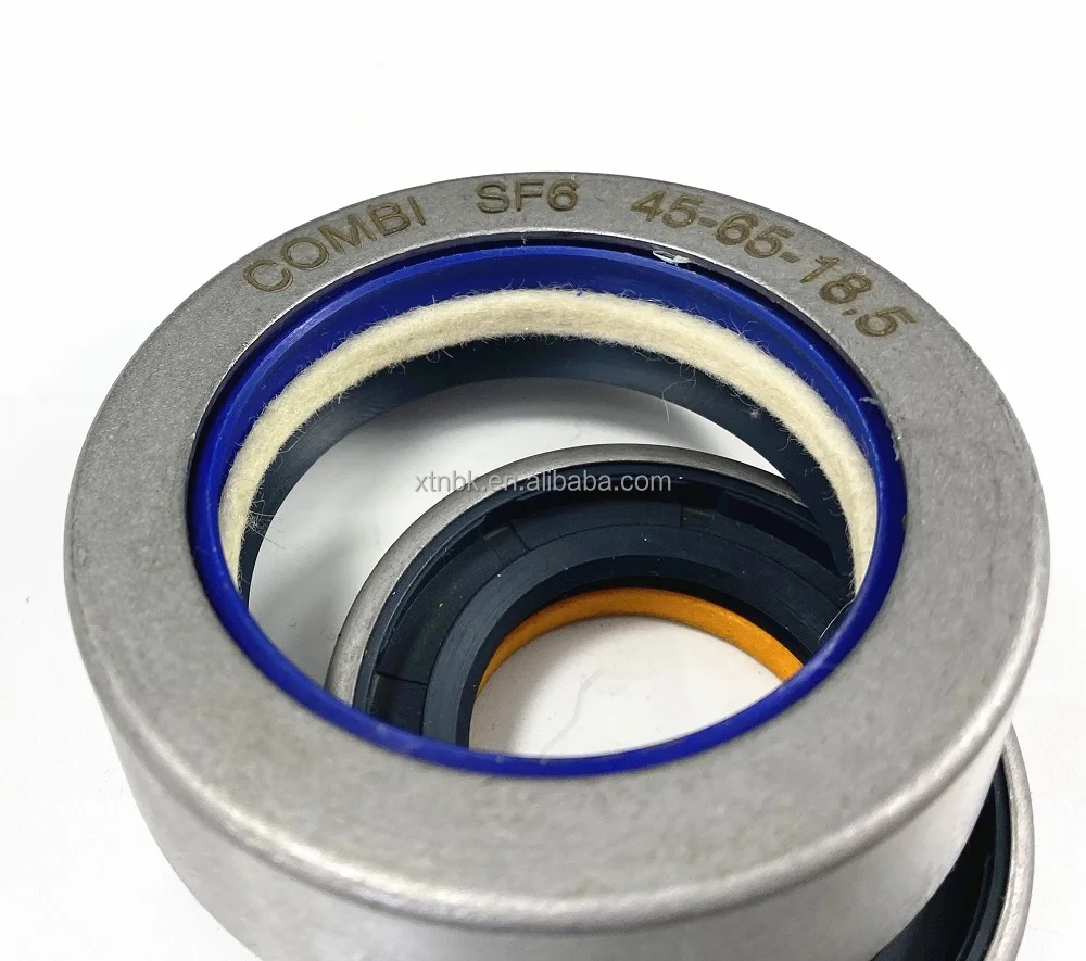 Factory Various Sizes COMBI Oil Seals 45*65*18.5 45*55*10 38*55*11 Other Sizes High Quality Seals