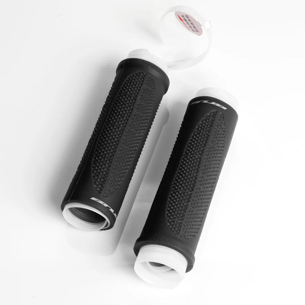 Silica Gel Bicycle MTB BMX Road Mountain Bike Soft Rubber Handlebar End Grips With Bar Plug