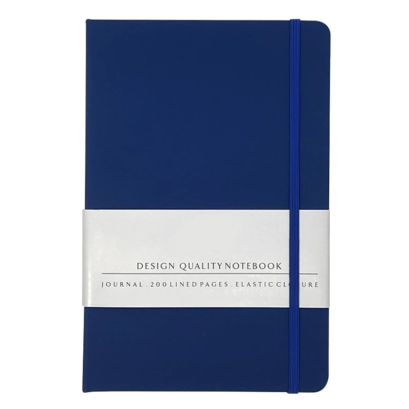 Simple design wholesale custom logo diary business gift leather notebook