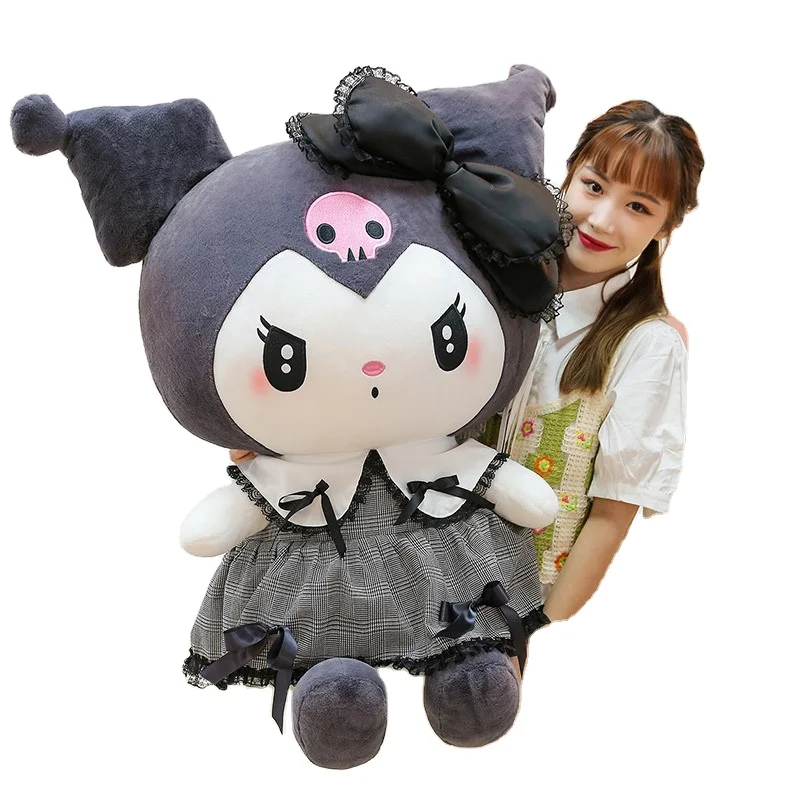 New anime doll super cute large-sized plush toy grab doll machine decoration cartoon doll lover gift pillow