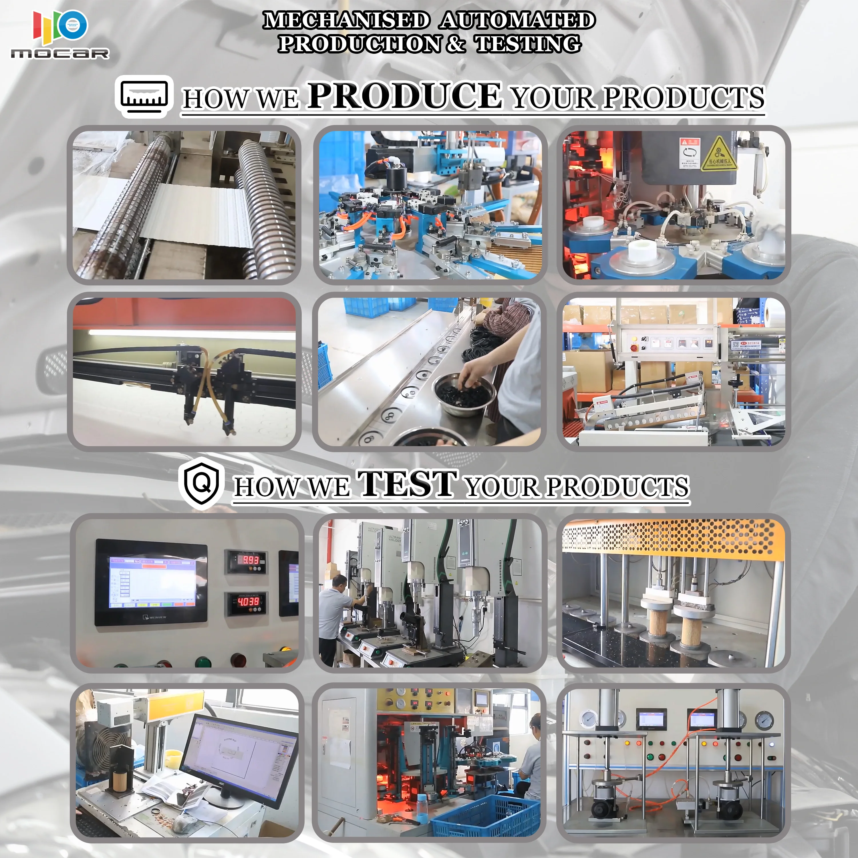 Mocar Engines Parts Diesel Fuel Filter 164004976R 16400-00Q1H  16400-00Q2A 16400-00Q2D  16400-3VD0C for NISSAN RENAULT