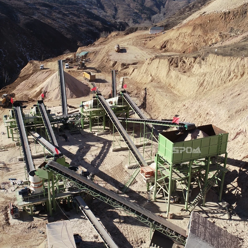 Mining used stone crusher plant layout stone crusher line rock crushing equipment for sale