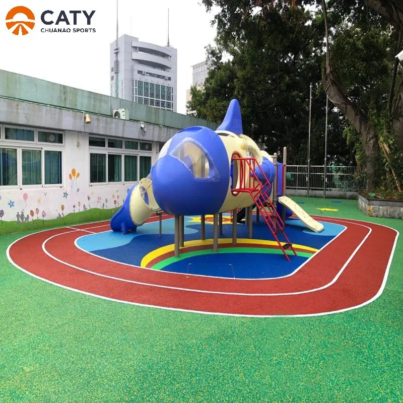Anti-Slip Epdm Granules Rubber Polyurethane Tartan Track for Sport Venues