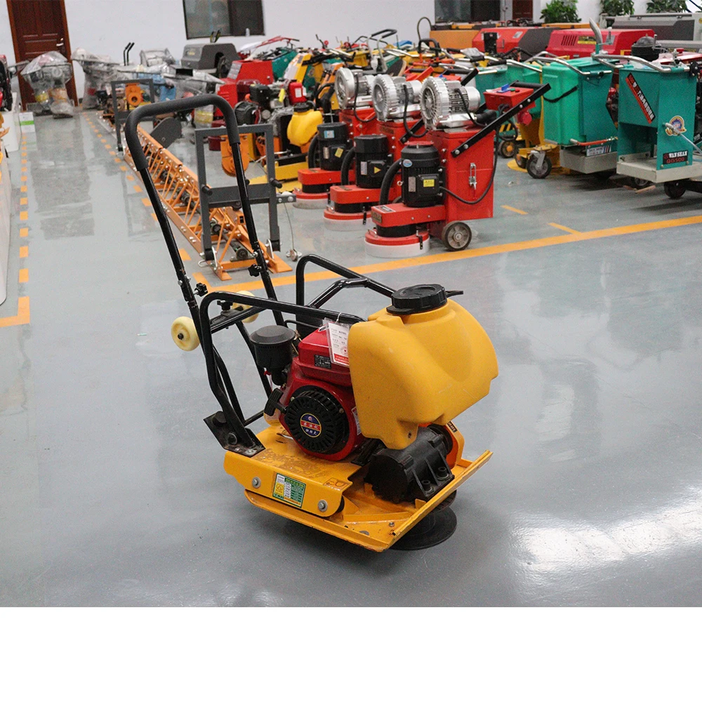 Road Compaction Asphalt Soil Petrol Tamper Vibrating Plate Construction Plate Compactor