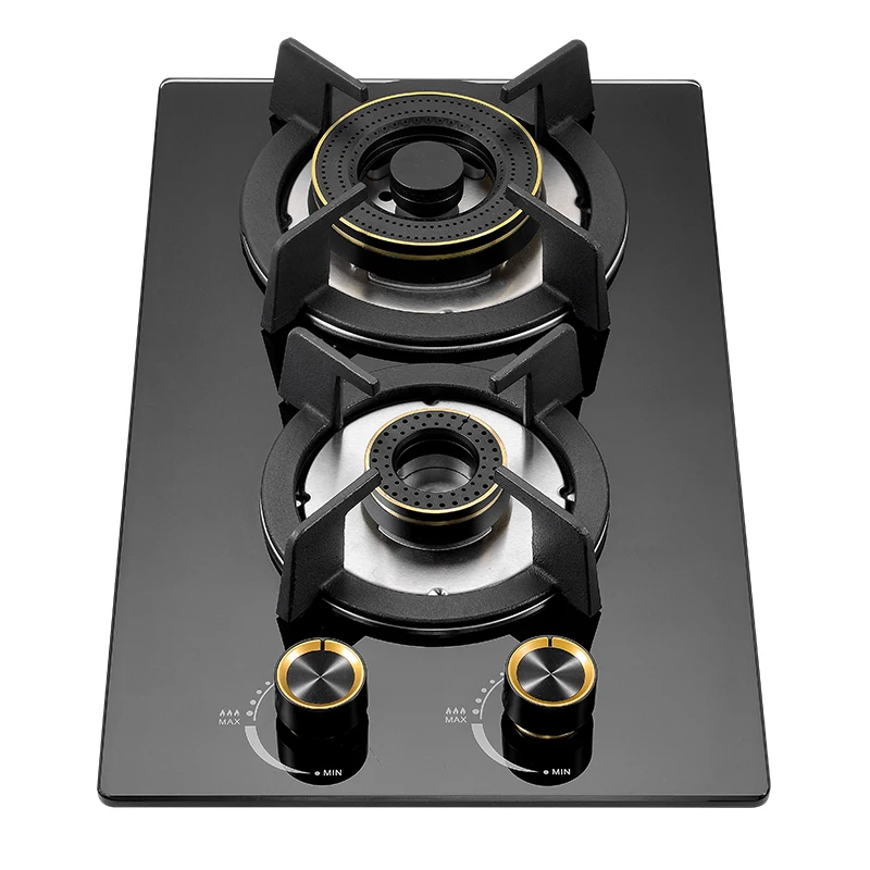 2024 Hot Sale 2 Burner Gas Burner Stove Cheap Price Touch Control Gas Cooker