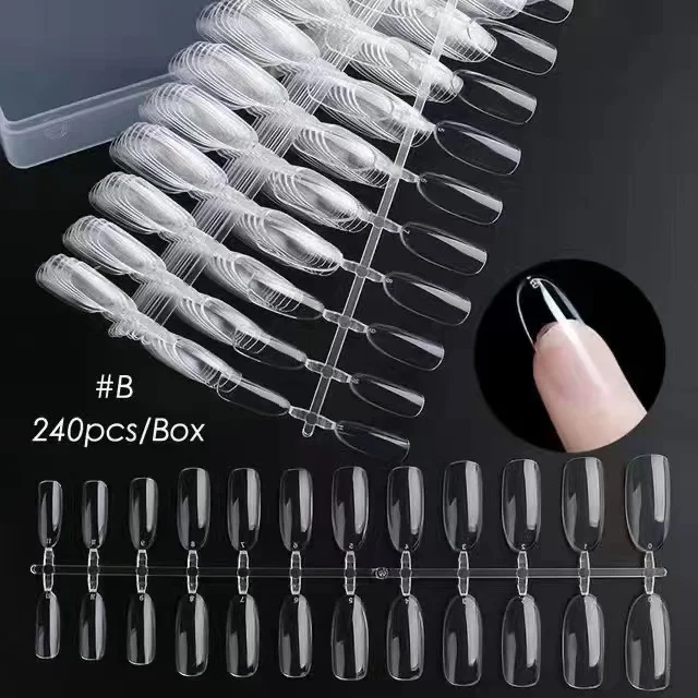 Customized Logo Private label false nail tips private label nail art tips