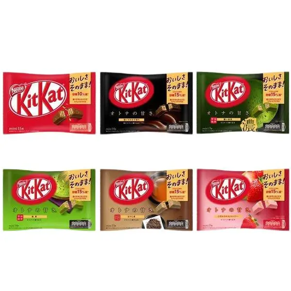 Японские конфеты Nestle Kitkatchocolates и candy экзотические закуски