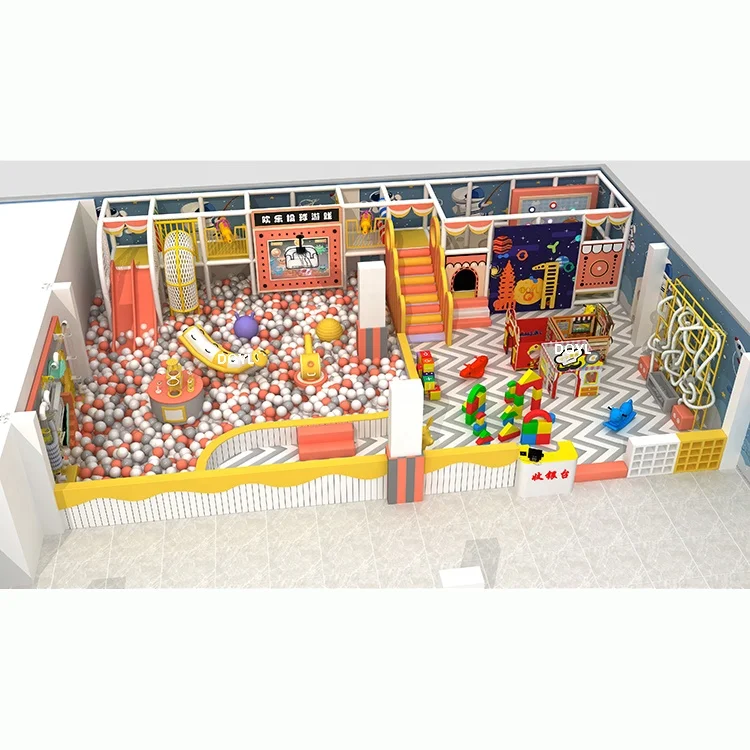 Design customization indoor playground equipment climbing wall  play equipment indoor games for kids  interact game child