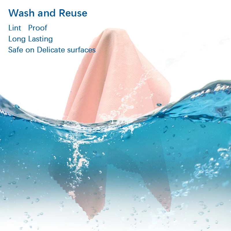 Wholesale Cheap Microfiber Screen Cleaner Wipes Custom Logo Eyewear Glasses Optical Lens Cleaning Cloth