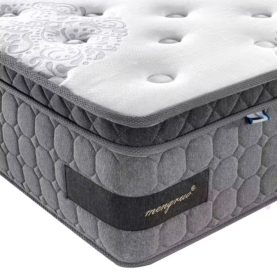 Factory direct good price queen size memory foam spring mattress vacuum compressed roll up in a box mattress