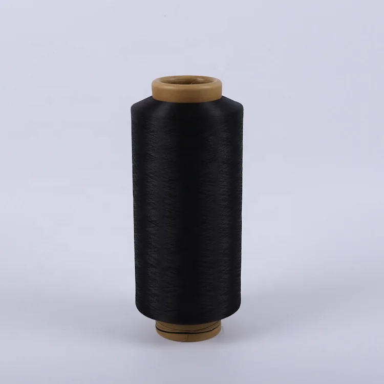 150/1 dty polyester poy dty fdy yarn 150d/288f