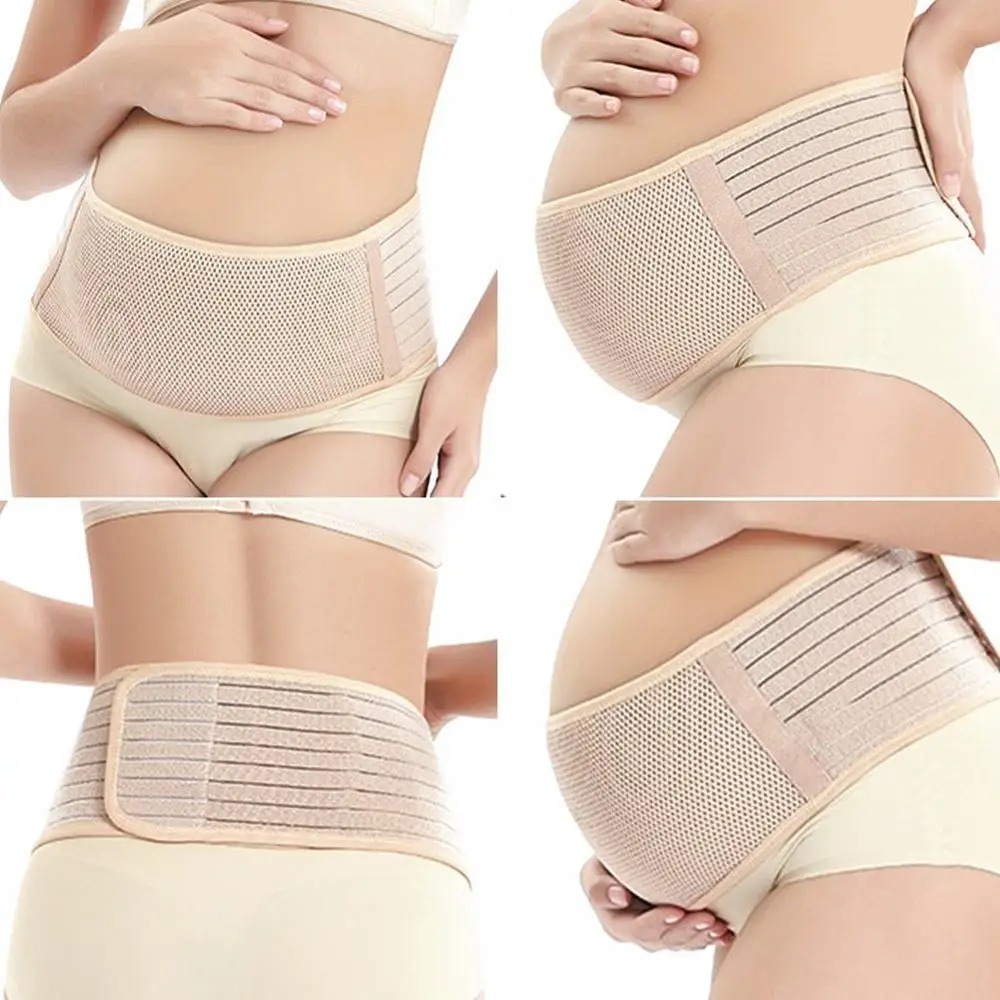 Free Sample Adjustable Breathable Pregnant Women Pregnancy Belly Band Maternity Support Brace Belt