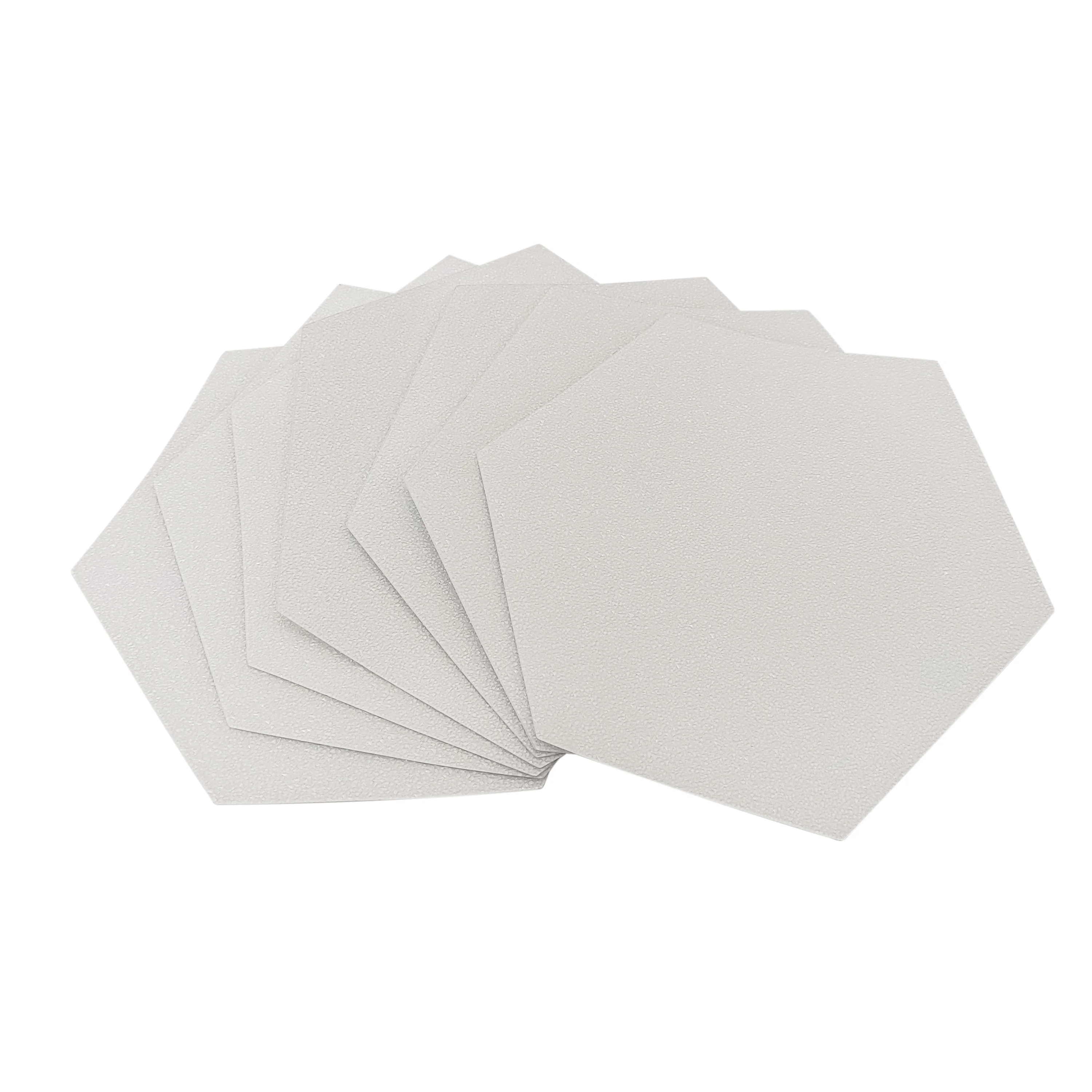 PEVA Surfing Board Hexagonal Protection Patch Transparent Grip Tread Non-slip Sticker