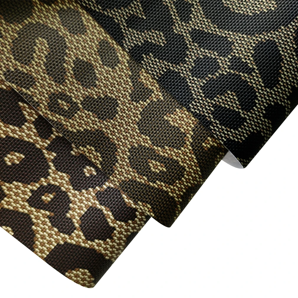 thickness 0.8MM Vintage Snake Pattern leather for making handbag purse pu leather