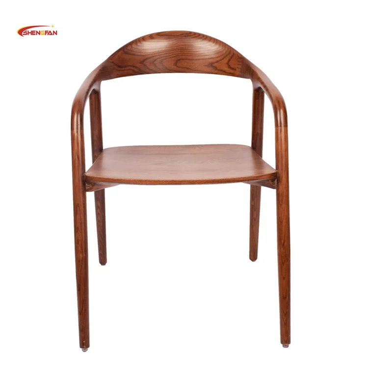 Wholesales Wood Upholstered Chairs Solid Wood Dining Chair Wooden Frame Chair For Dining Room Restaurant