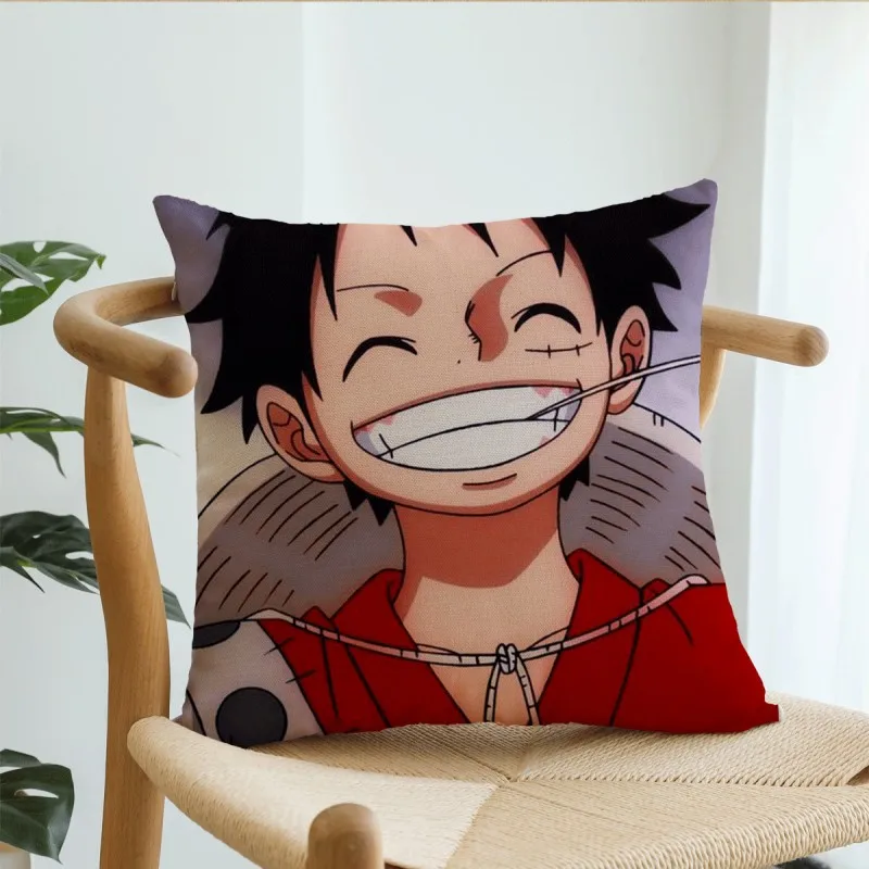 Цельная Подушка Luffy Soloncio bana Meise диван льняной домашний декор наволочка
