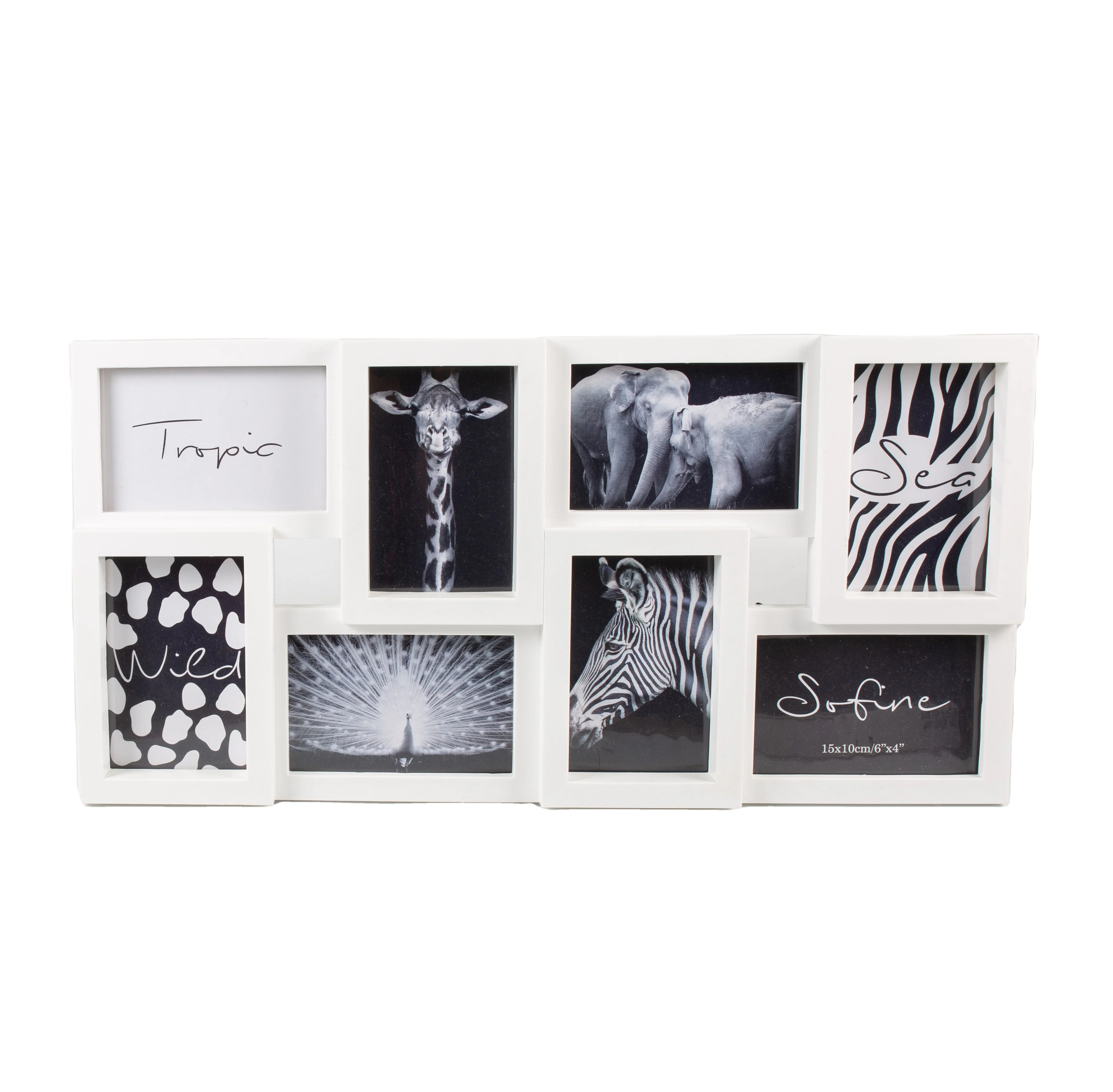 Низкая цена коллаж фоторамка для стены Оптовая Продажа Фоторамка пластиковая фоторамка