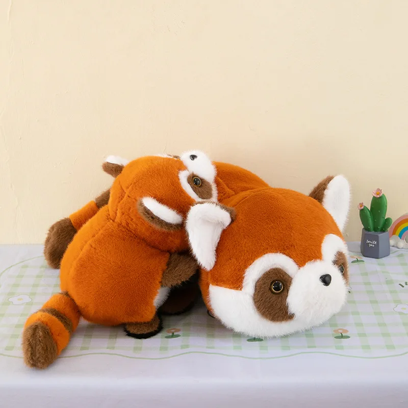 Cute Little Panda Transformation Doll Soft Embroidered Plush Toy for Birthday Stress Relief Gift Foreign Trade Factory Wholesale