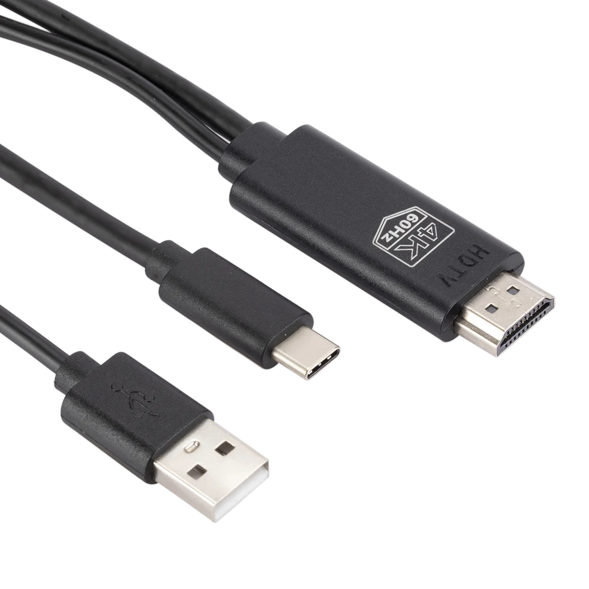 Type-c to HDMI USB 3.1 standard HD 4K same screen with power cable for mobile phones tablets notebooks