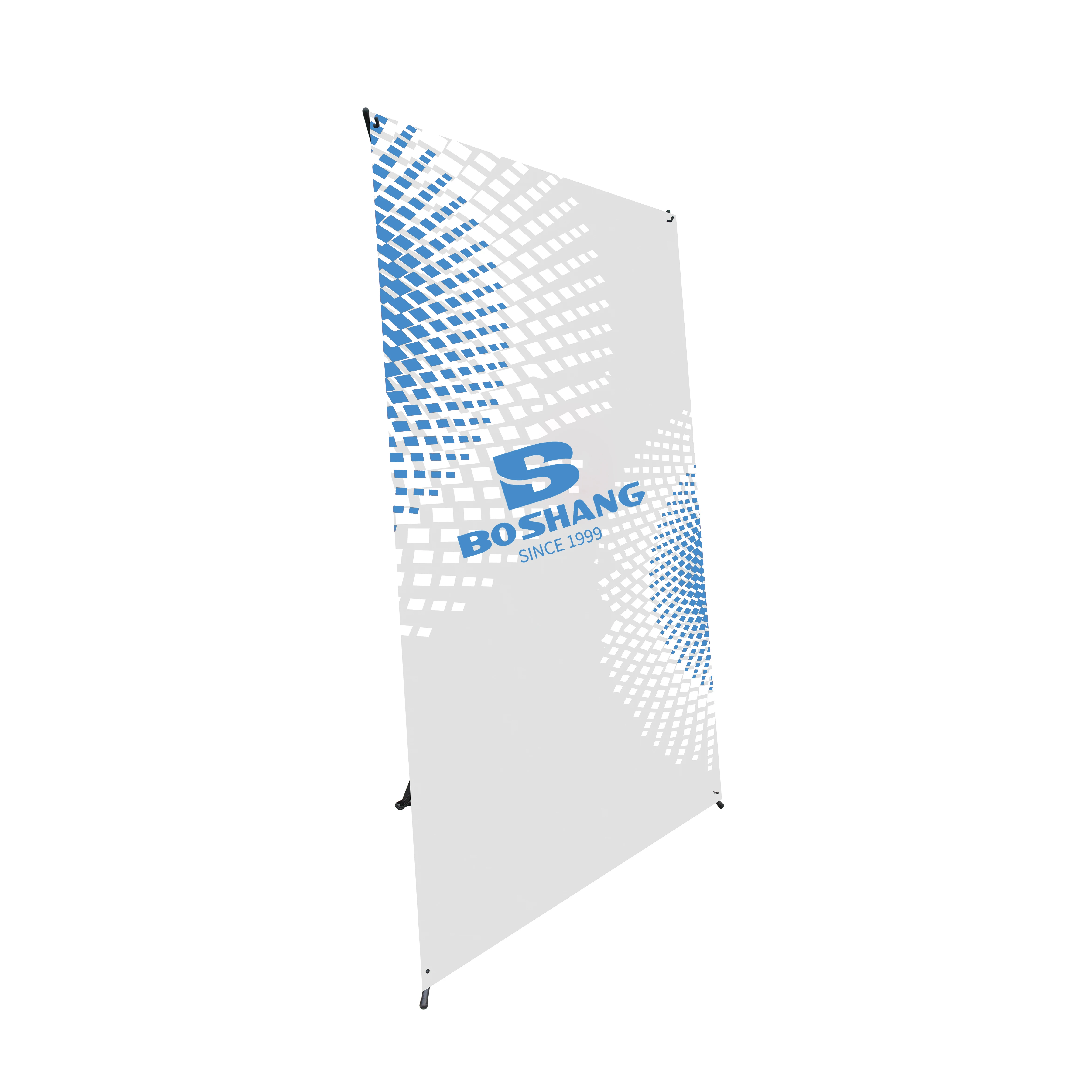 Economic x banner display Outdoor Aluminum Material X style Stand Display x frame banner stand for Advertising Post