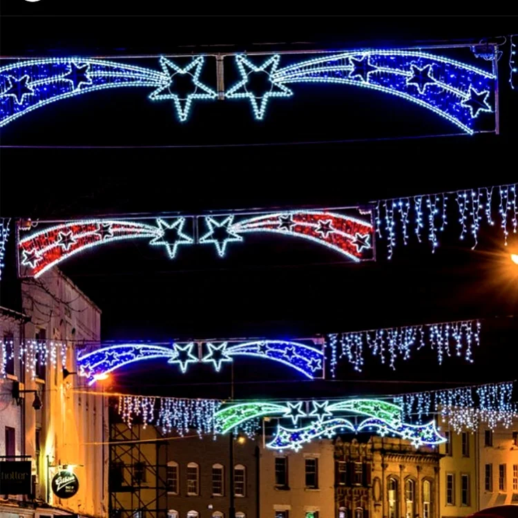 Новый дизайн, уличный фонарь с рождественским шестом, уличный фонарь, уличный водонепроницаемый, IP65, праздничное украшение, гирлянда