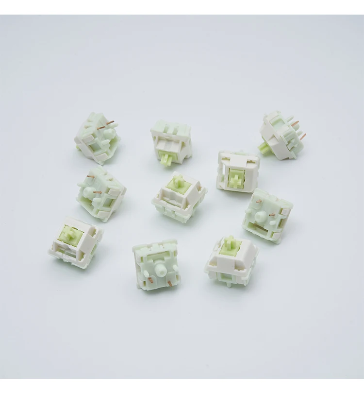 WEIKAV Ling Lan Switch HIFI Mahjong Sound Linear PC Gamer Accessories Customized Mechanical Keyboard Five-Pin Linear MX Switch