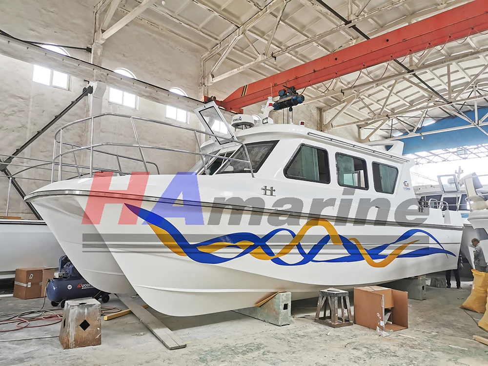 HA1080 catamaran FRP passenger boat