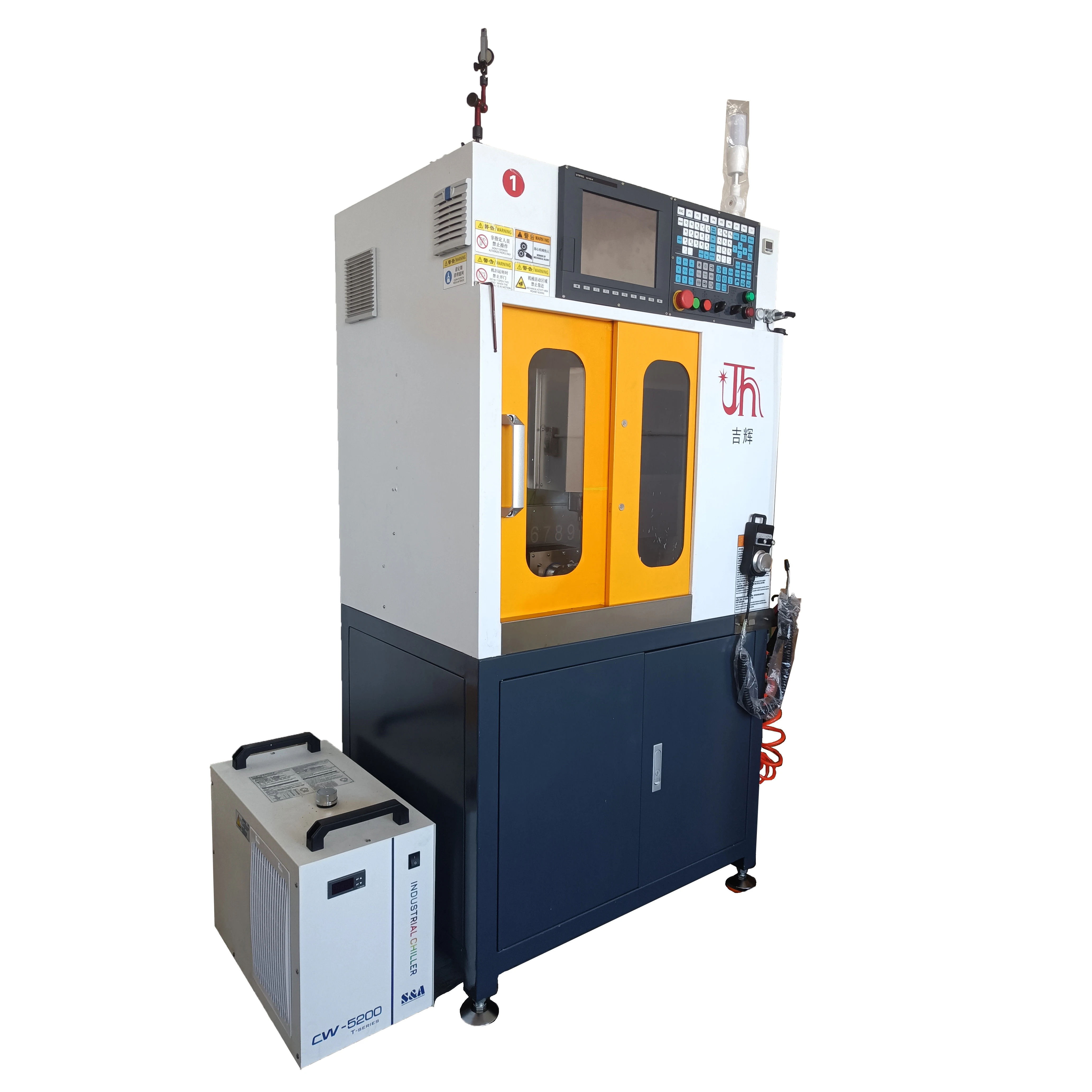 CNC 5000W/800W Milling Machine 5 Axis linkage Automatic tool change Mini-CNC jewelry machine 12 knives in the Arsenal